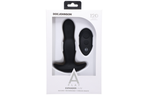 Expander Silicone Anal Plug 14.5 cm with Remote Control