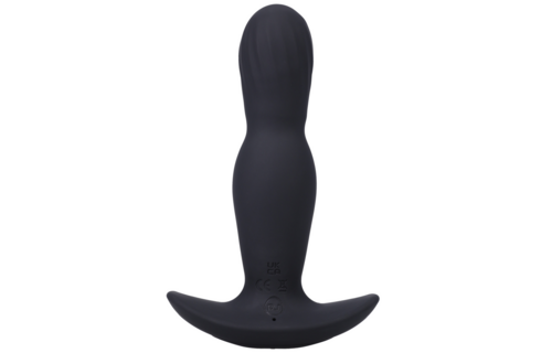 Expander Siliconen Anale Plug 14,5 cm met Afstandsbediening