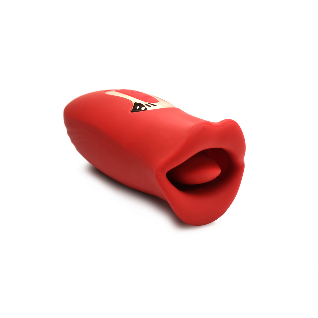 Kiss and Tell Red – Silicone Cushion & Vibrating Clitoral Stimulator