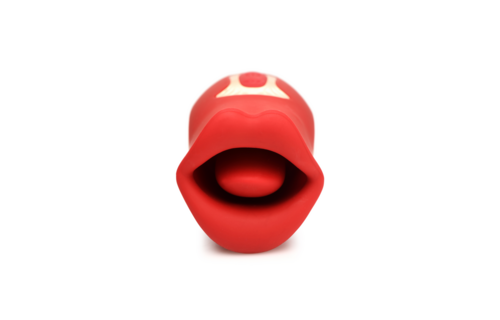 Kiss and Tell Red – Silicone Cushion & Vibrating Clitoral Stimulator
