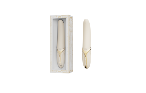 Eve Ivoor Wit - Zachte, Verwarmde Oral Pleasure Vibrator