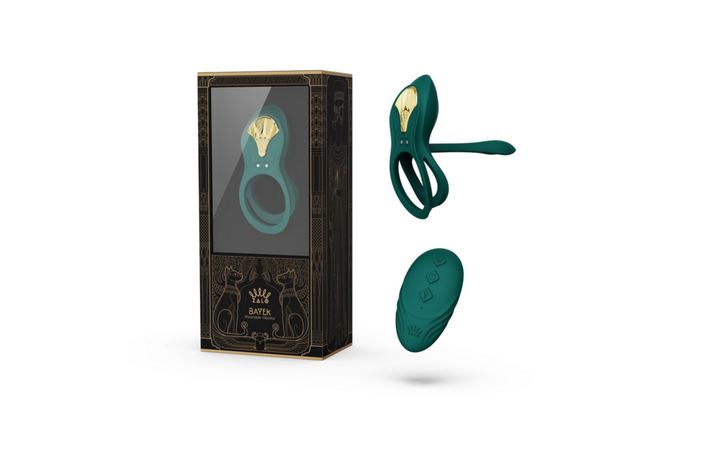 BAYEK Portable Vibrator Turquoise Green – Power & Comfort