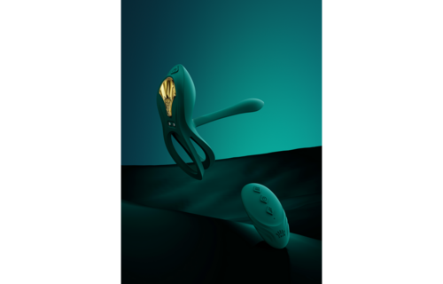 BAYEK - Draagbare Vibrator - Turquoise Groen