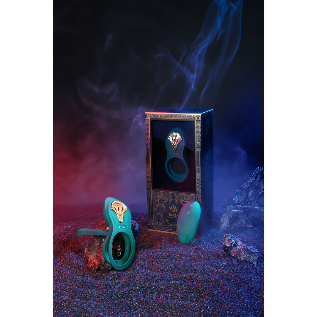 BAYEK Portable Vibrator Turquoise Green – Power & Comfort