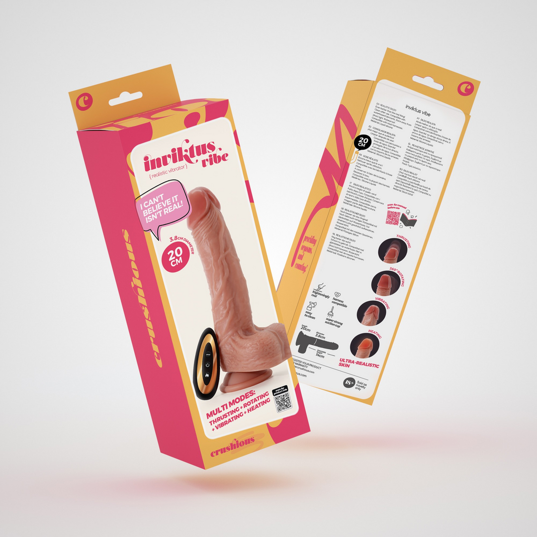 Inviktus Vibe: Flexibele Siliconen Vibrator met Verwarming