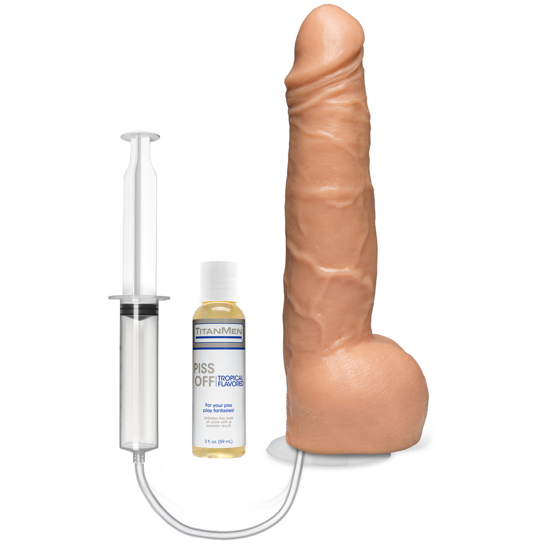 Piss Off 26,2 cm – Realistischer Squirting-Cock-Dildo NL