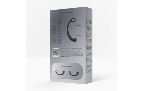 AXI Spot Wand Graniet Noir – Intens Genot & Vingerbeweging