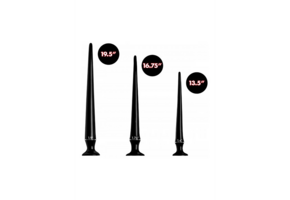 Slim Tapered Anal Hose Training Set 15 cm – Soft & Flexible