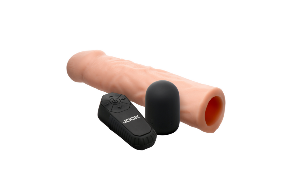 Realistic Vibrating Penis Extension with Remote Control