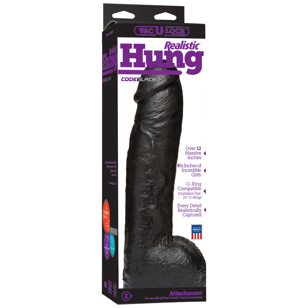 CodeBlack Realistische Dildo 31,5 cm – Veilig & Realistisch