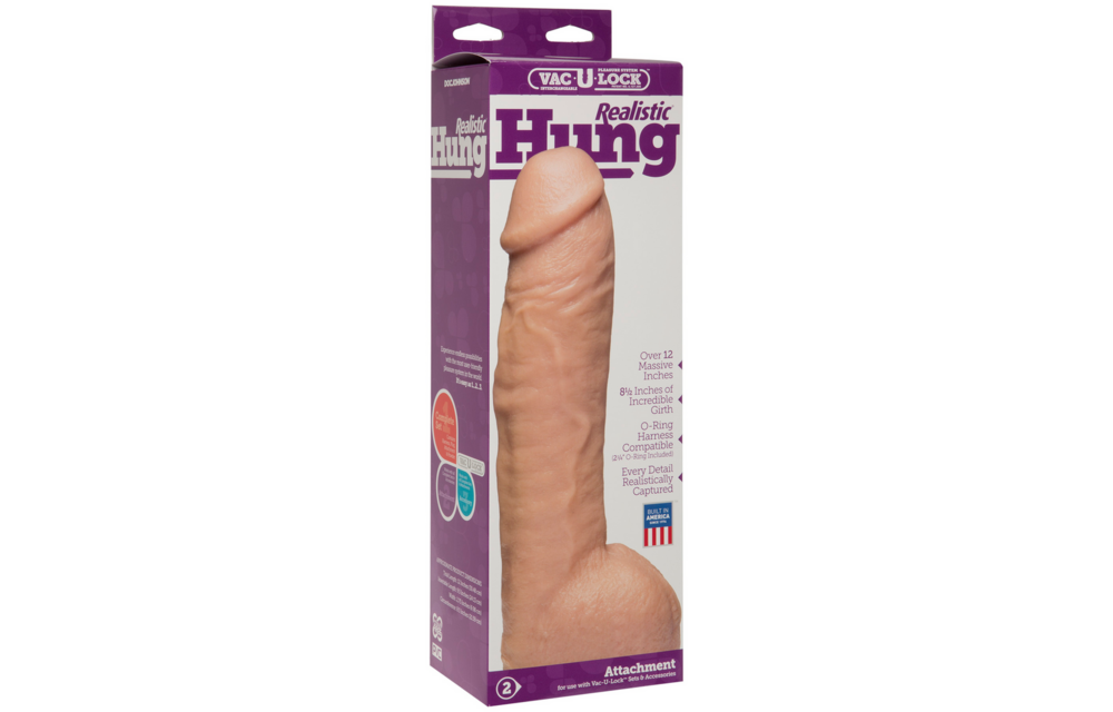 Realistic Hung Dildo 31.5 cm - Ultimate Realism & Safety