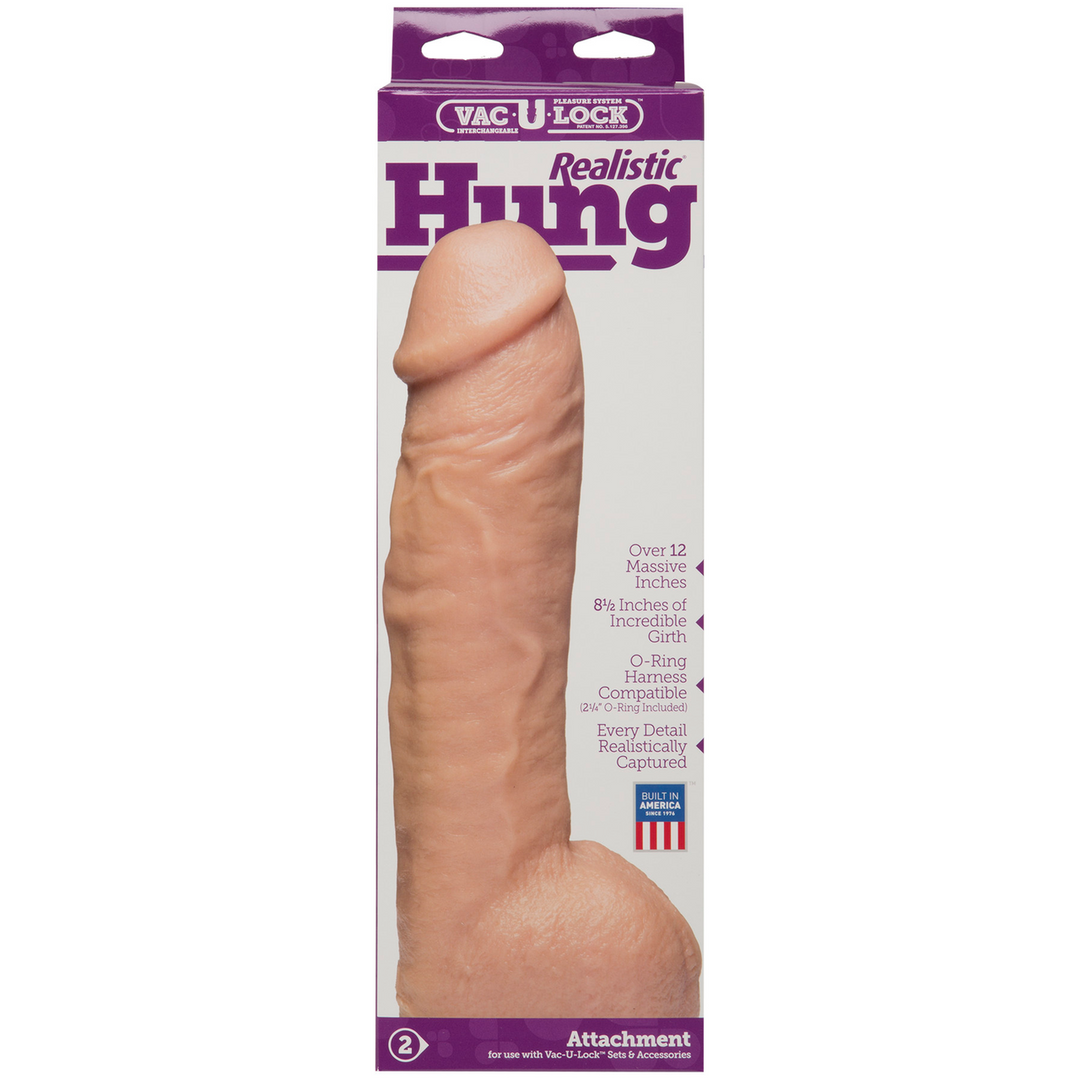 Realistic Hung Dildo 31.5 cm - Ultimate Realism & Safety