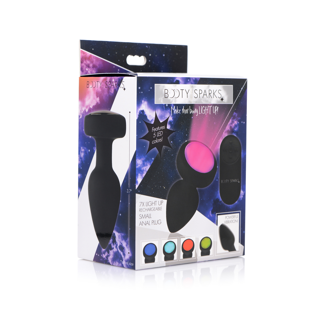 Siliconen Vibrerende LED Plug 10,3 cm – Krachtig & Stijlvol