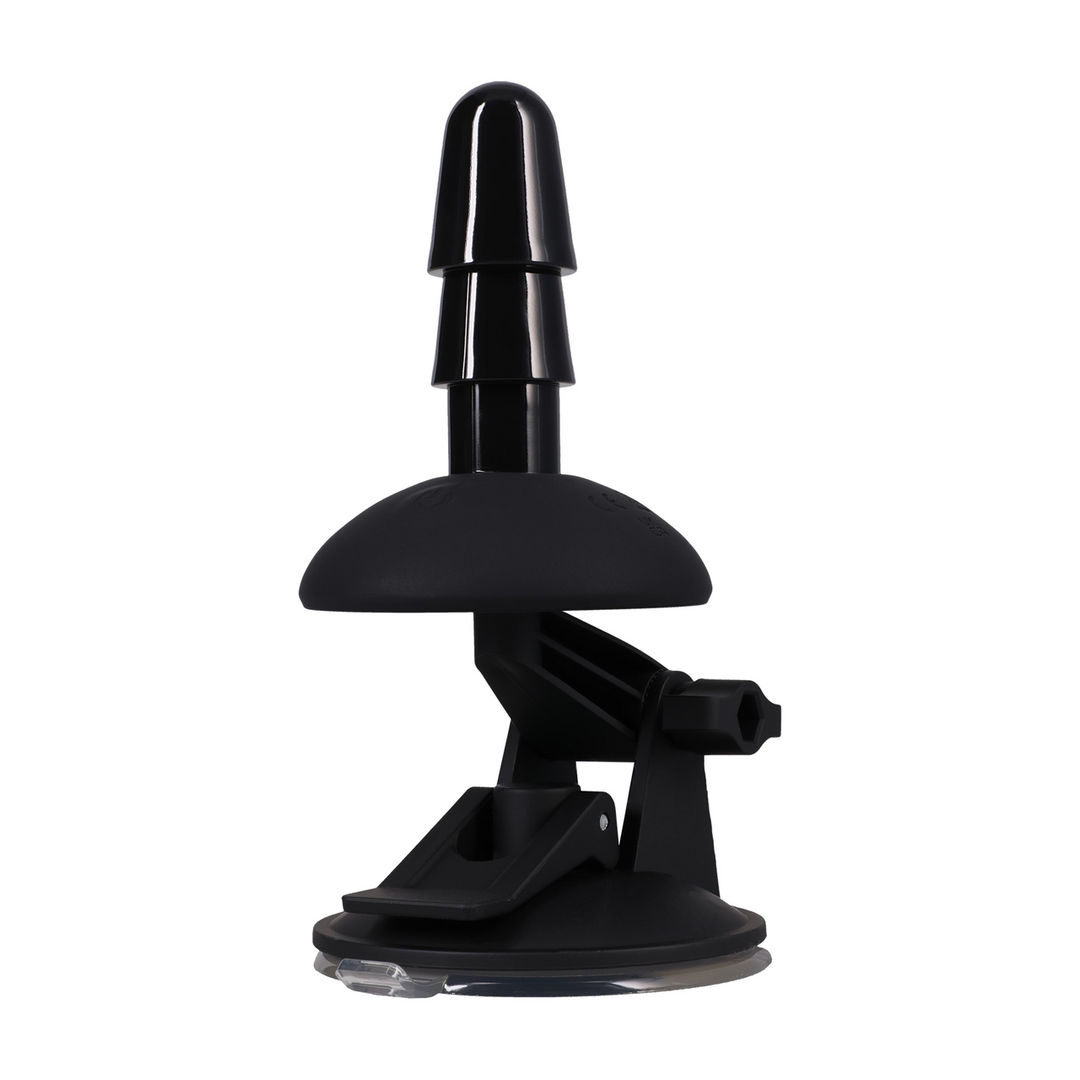 Vac-U-Lock Ass Wrecker Pro 15,9 cm Zwart - Krachtige Zuignap