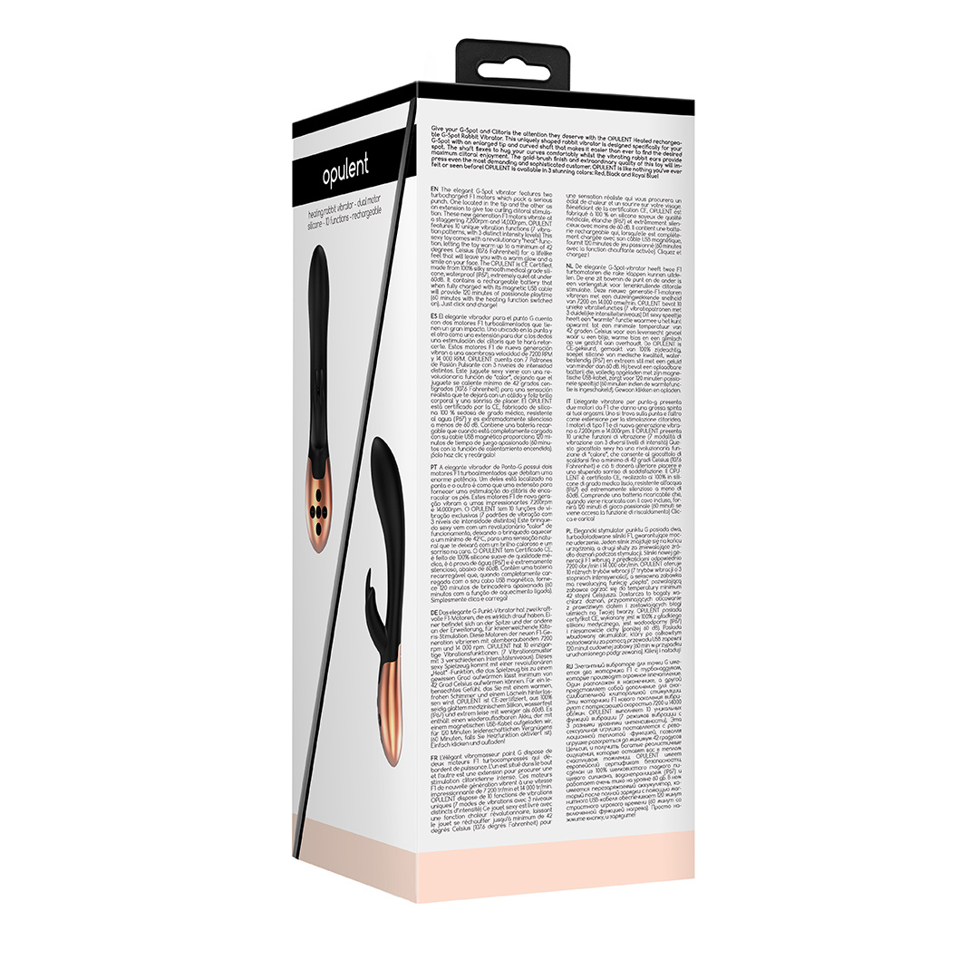 Opulenter beheizter Rabbit-Vibrator – intensives Vergnügen und Luxus