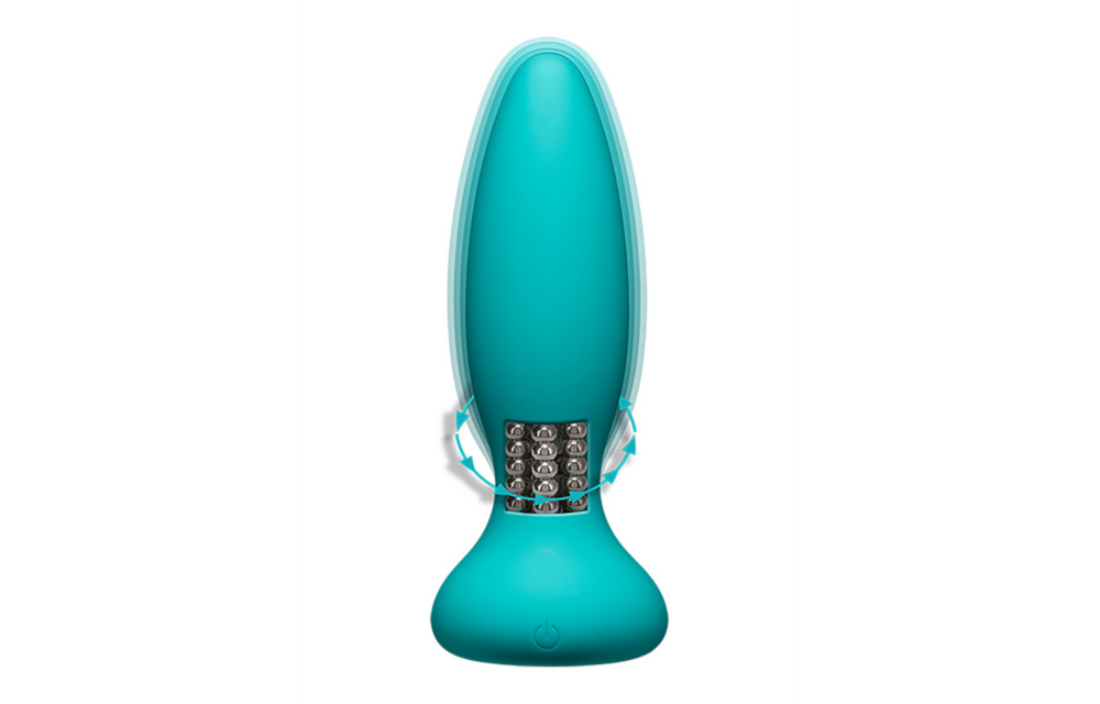 Rimmer 14.2 cm – Silicone Anal Plug with Remote Control