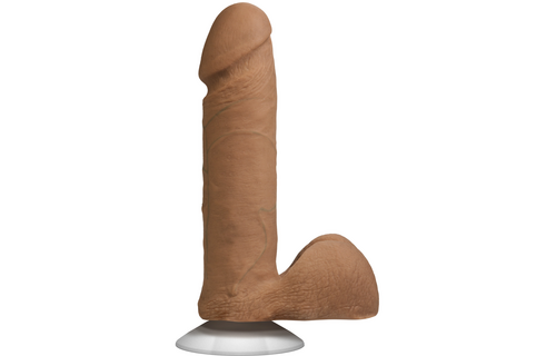 Realistische Cock ULTRASKYN 18,4 cm Karamel – Vac-U-Lock