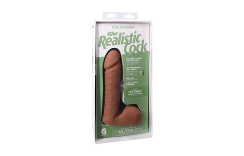 Realistic Cock ULTRASKYN 18.4 cm Caramel – Vac-U-Lock