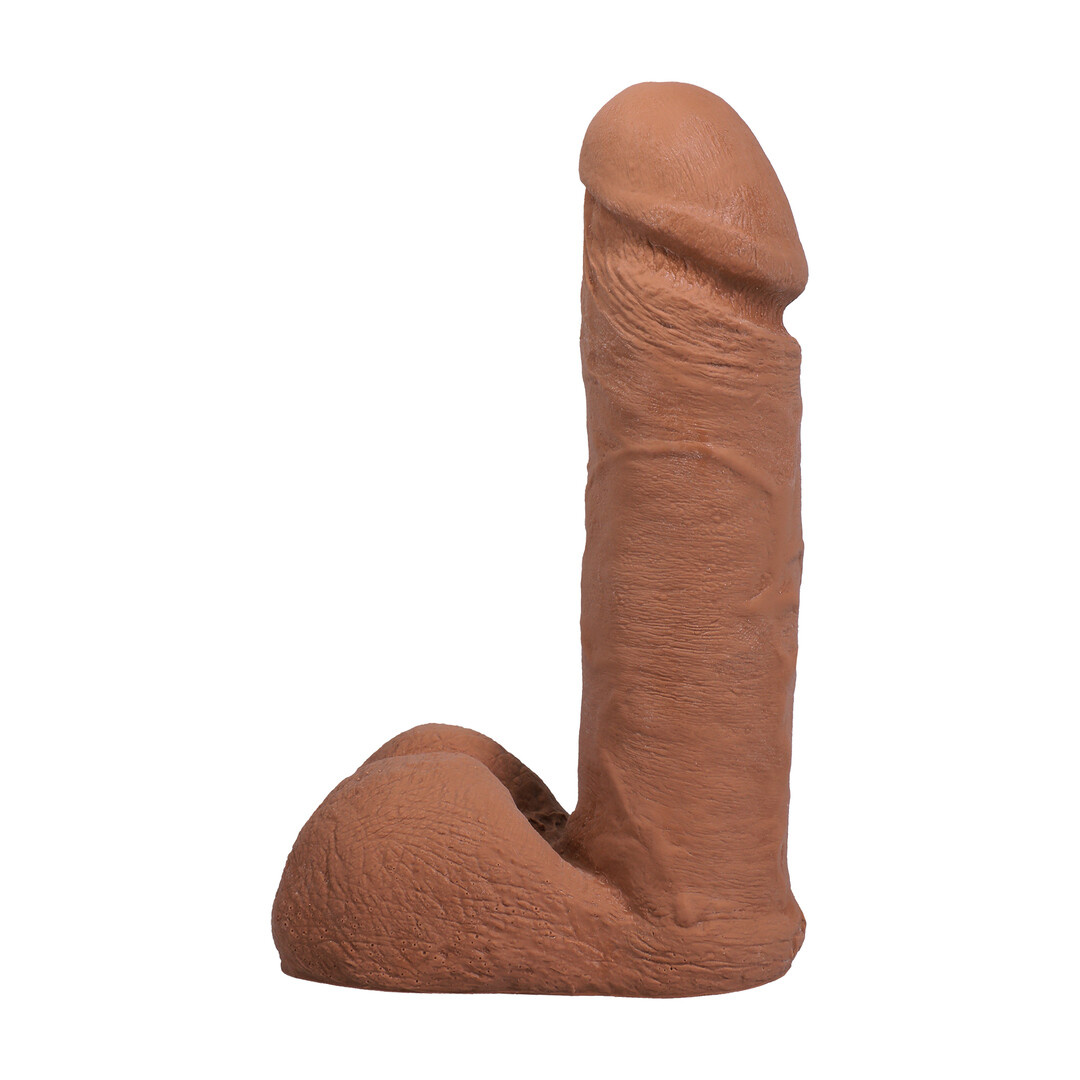 Realistischer Schwanz ULTRASKYN 18,4 cm Karamell – Vac-U-Lock