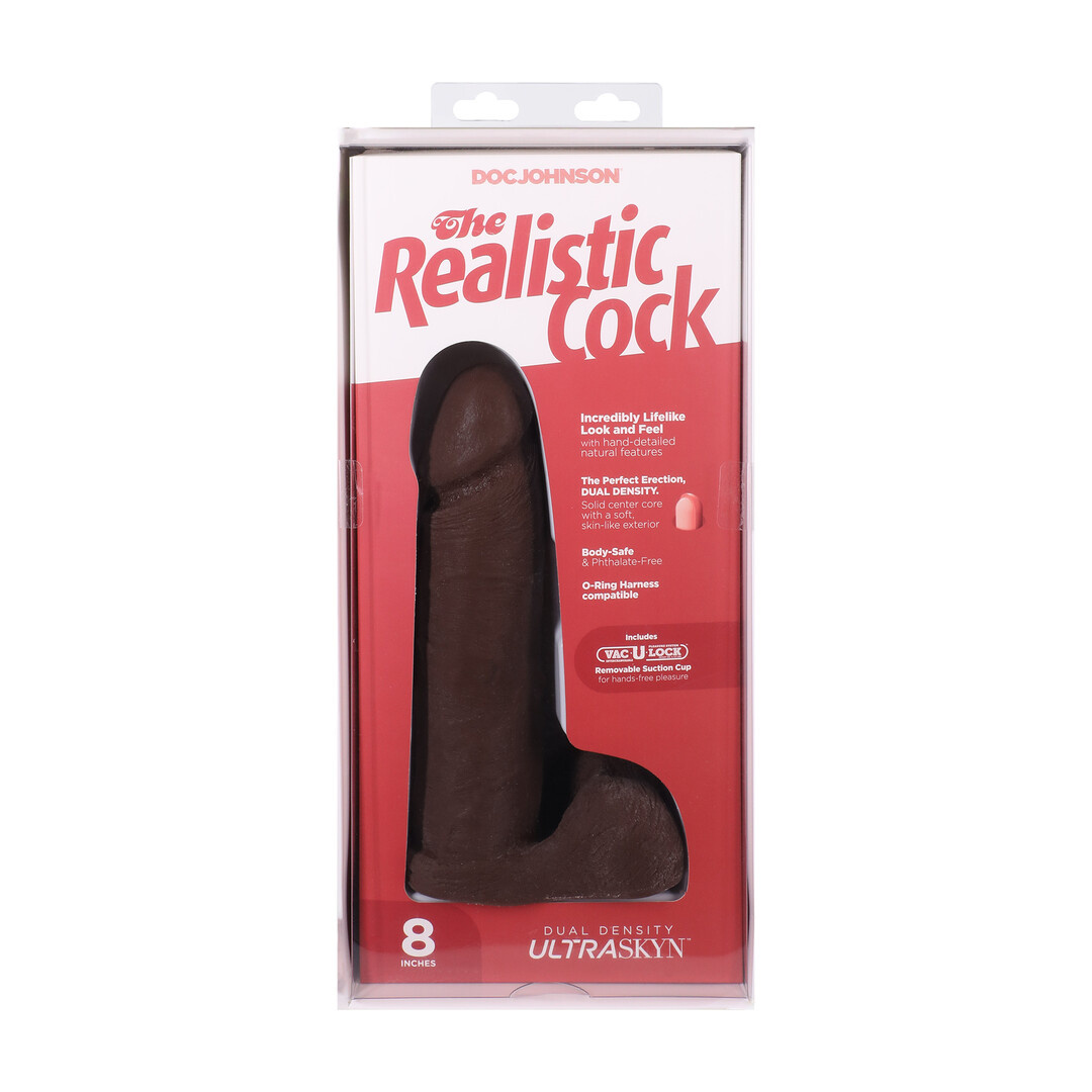 Realistische Cock 21 cm ULTRASKYN met Verwijderbare Zuignap