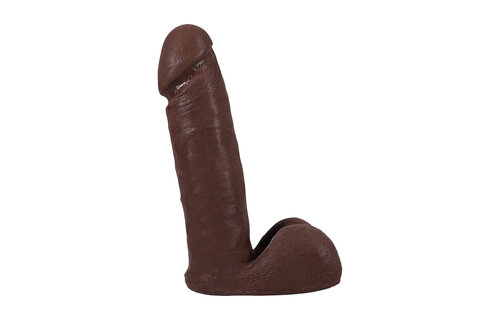 Realistic Cock ULTRASKYN 18.4 cm - Chocolate Vaculock