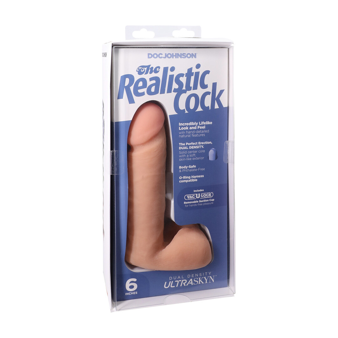 Realistische Cock ULTRASKYN 18,4 cm | Vac-U-Lock Zuignap