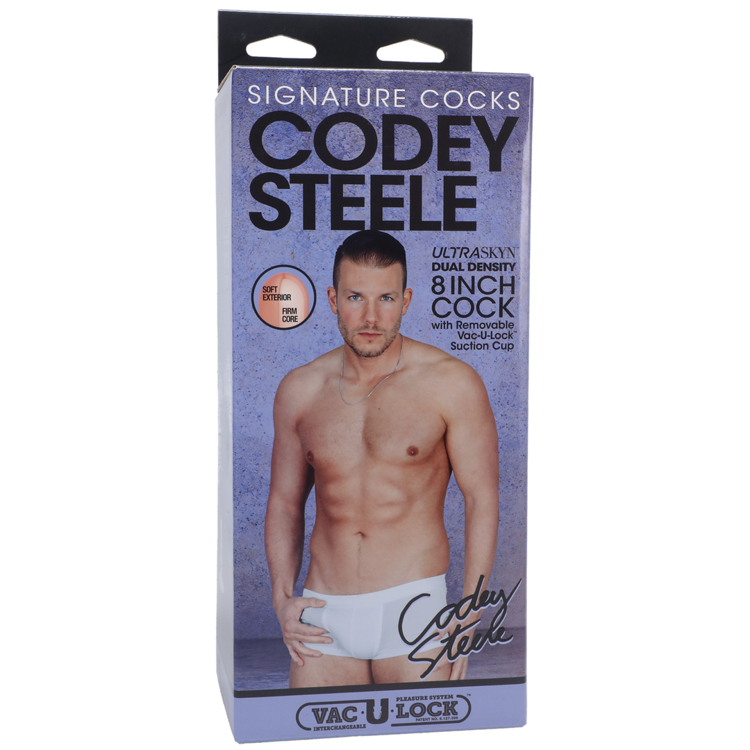 Codey Steele - Realistic ULTRASKYN Dildo - 8 / 20 cm - Vanilla
