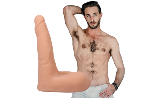 Lucas Frost - Realistische ULTRASKYN Dildo - 7 / 18 cm - Vanilla