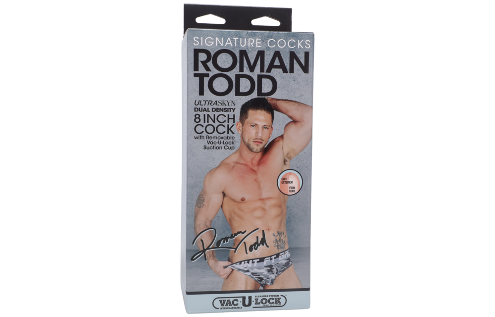 Roman Todd ULTRASKYN Dildo 20.3 cm - Realistic & Vanilla