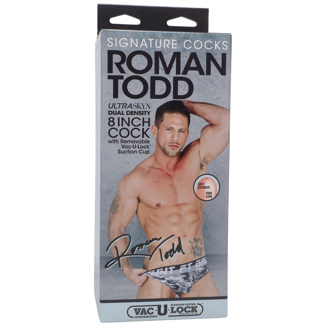 Roman Todd ULTRASKYN Dildo 20.3 cm - Realistic & Vanilla
