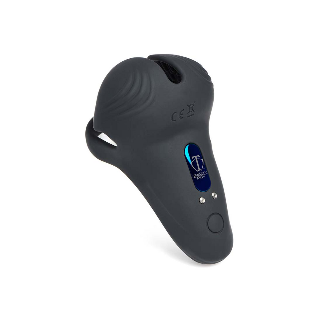 Silikon Penis- und Hodenring mit Fernbedienung