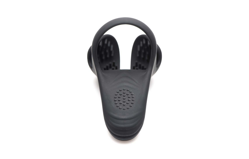 Silicone Cock and Ball Ring with Remote Control