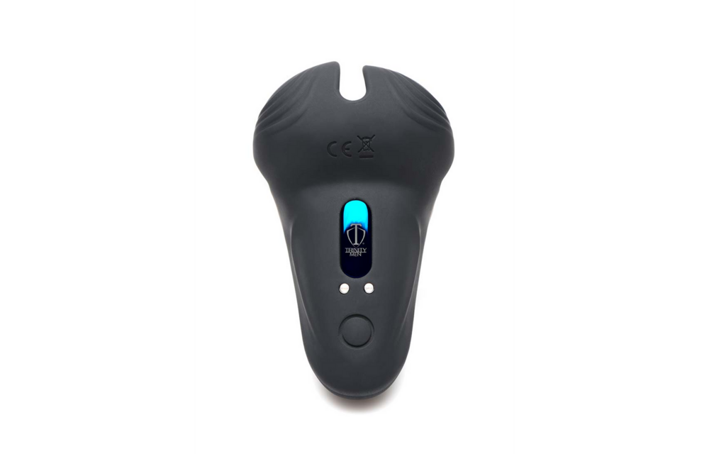 Silicone Cock and Ball Ring with Remote Control