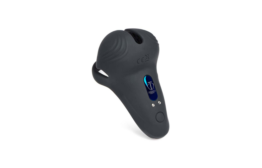 Silicone Cock and Ball Ring with Remote Control