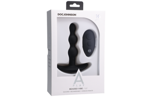 Beaded Vibe 13,7 cm - Siliconen Analplug met Afstandsbediening
