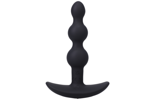 Beaded Vibe 13,7 cm - Siliconen Analplug met Afstandsbediening