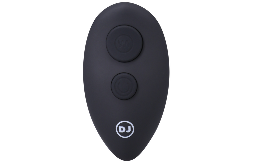 Beaded Vibe 13.7 cm - Silicone Anal Plug with Remote Control