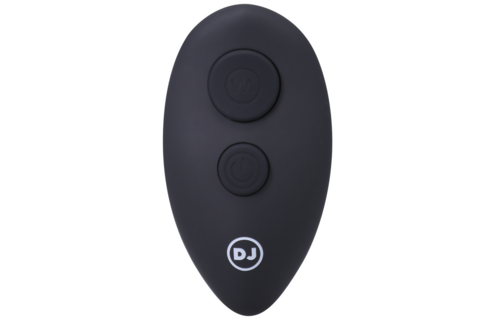 Beaded Vibe 13.7 cm - Silicone Anal Plug with Remote Control