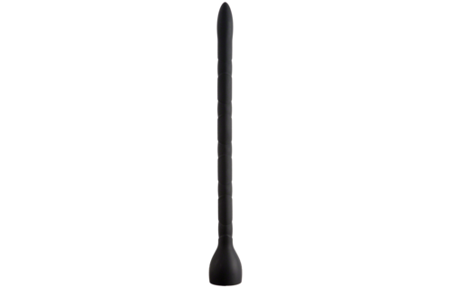 In Deep Siliconen Anale Slang 49,5 cm - Zwart & Premium