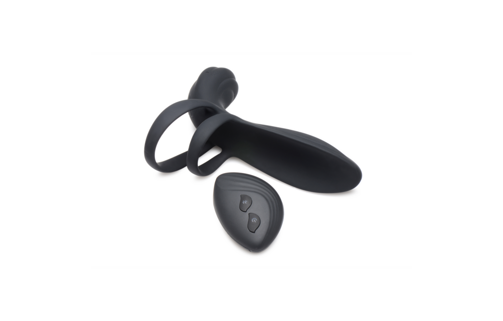 Silicone Vibration Penis Sleeve mit Fernbedienung