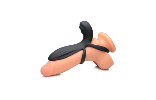 Silicone Vibration Penis Sleeve mit Fernbedienung