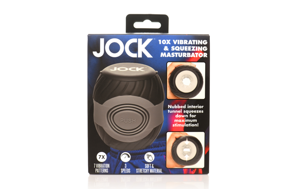 Vibrating Masturbator Black - 10X Sensation & Comfort