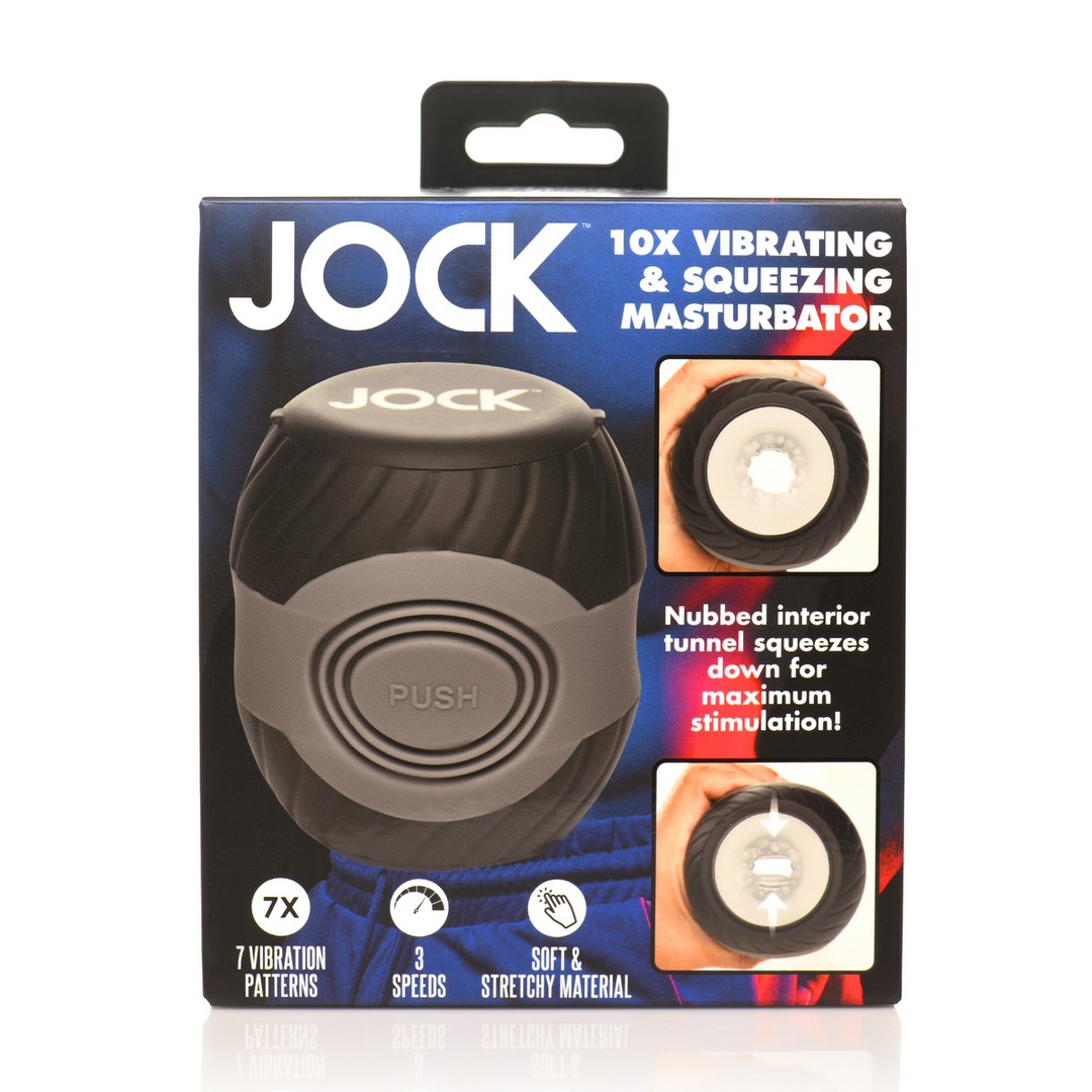 Vibrating Masturbator Black - 10X Sensation & Comfort