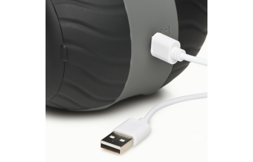 Vibrerende Masturbator Zwart - 10X Sensatie & Comfort