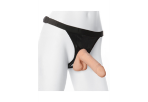 Ultraskyn Harness und Dildo 17,8 cm – Realistischer Genuss