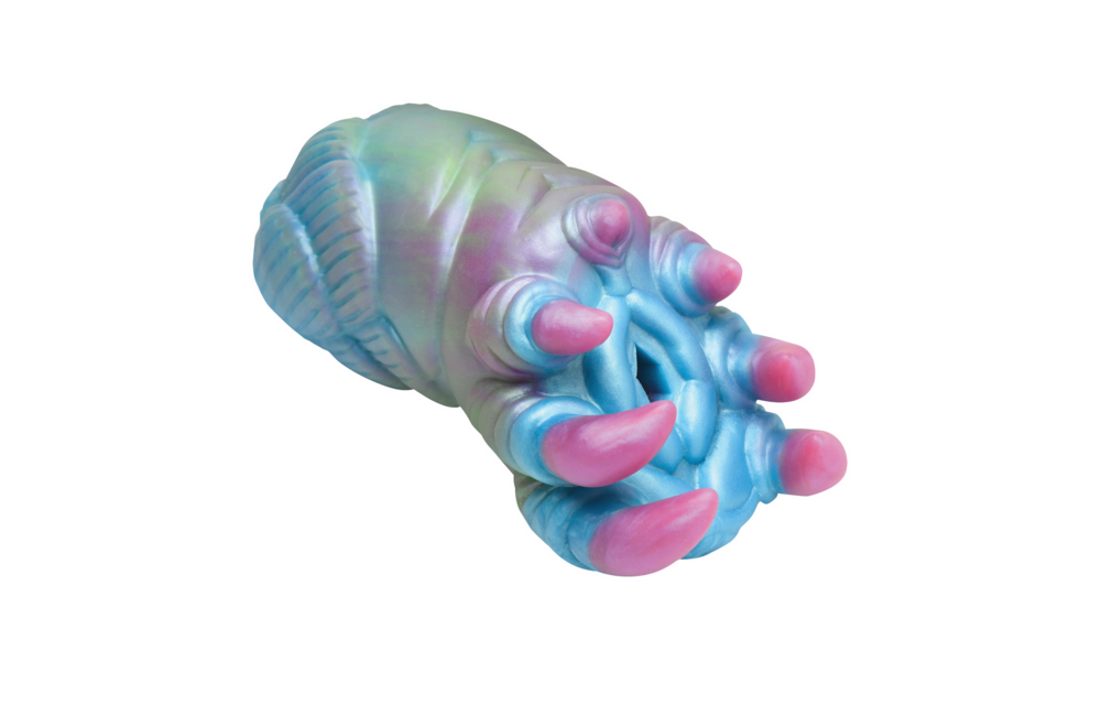 Ursa Silikon-Pussy-Stroker Blau/Lila – Kosmischer Genuss