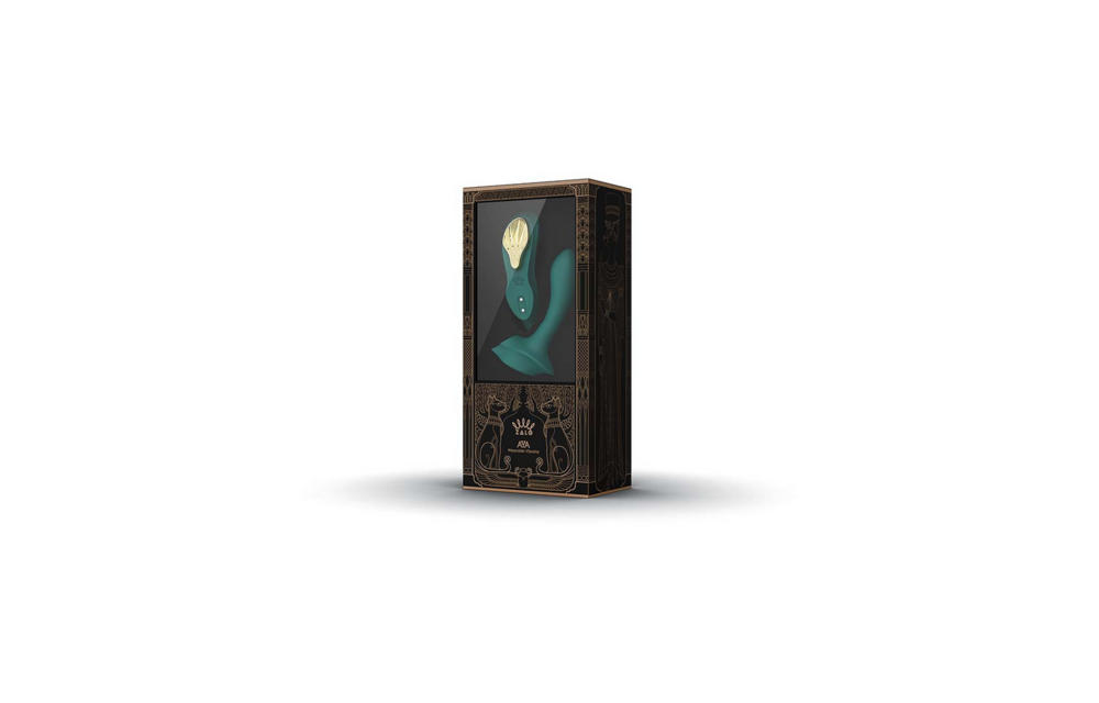 Aya - Draagbare Vibrator - Turquoise Groen