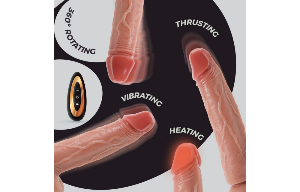 Inviktus Vibe – Flexibler Silikon-Vibrator mit Heizfunktion