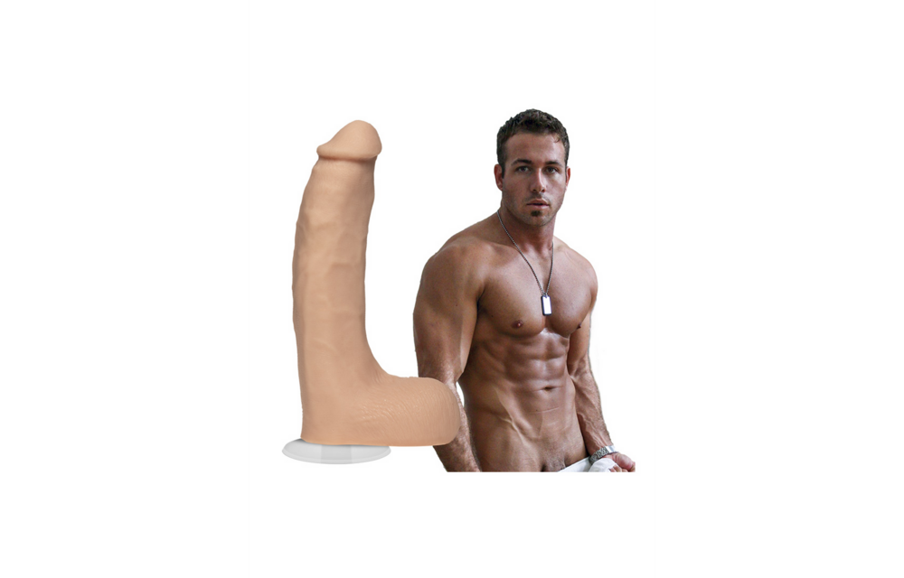 Chad White ULTRASKYN Dildo 21,6 cm – Realistisch & Fest