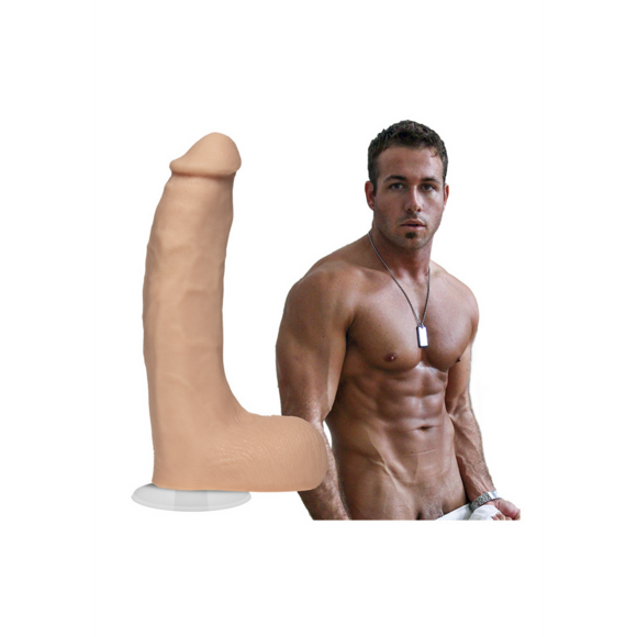 Chad White ULTRASKYN Dildo 21,6 cm – Realistisch & Fest